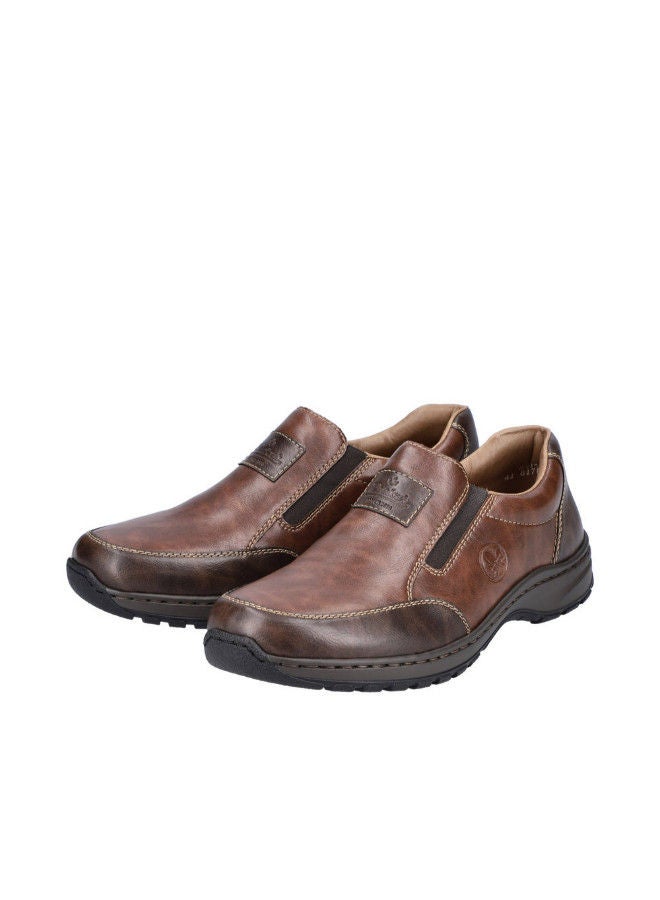 Rieker Mens Casual Shoes 03354-26 Hudson Dark Brown 116-1023