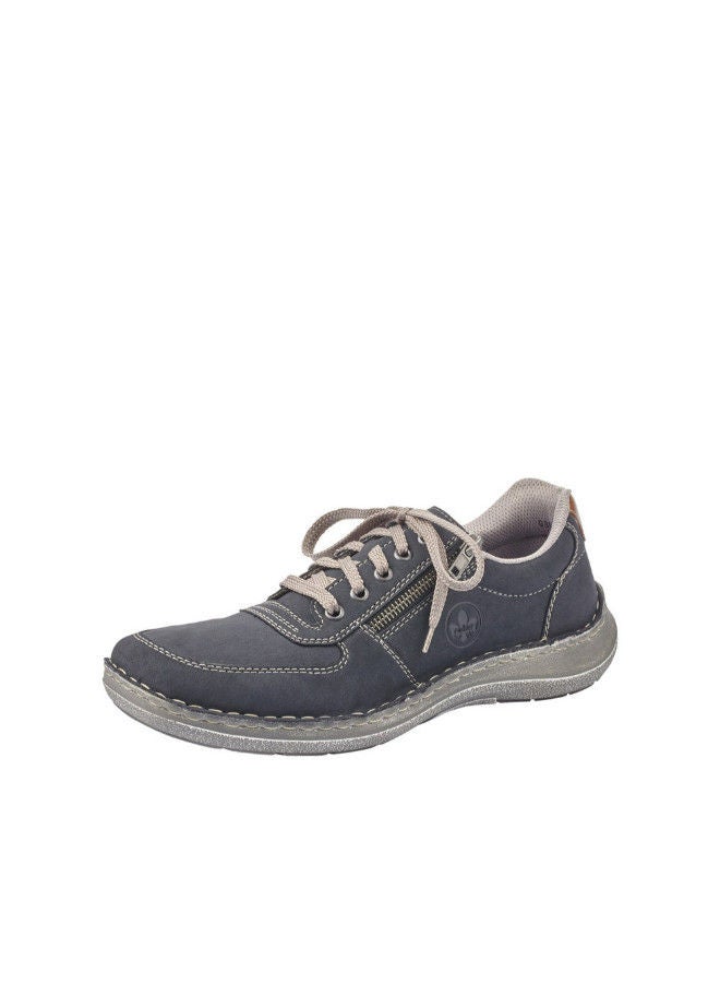 Rieker Mens Casual Shoes 03030-14 Namur Blue 116-1060