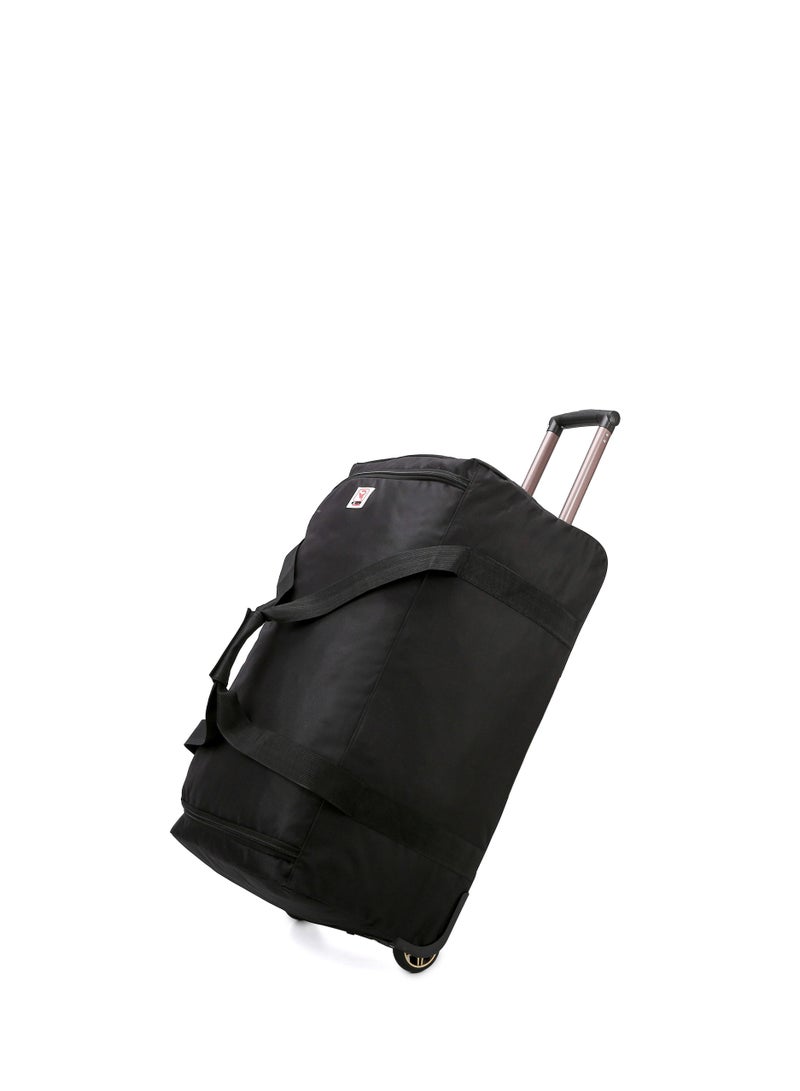 Reflection Duffle Bag with Trolley Wheels Black