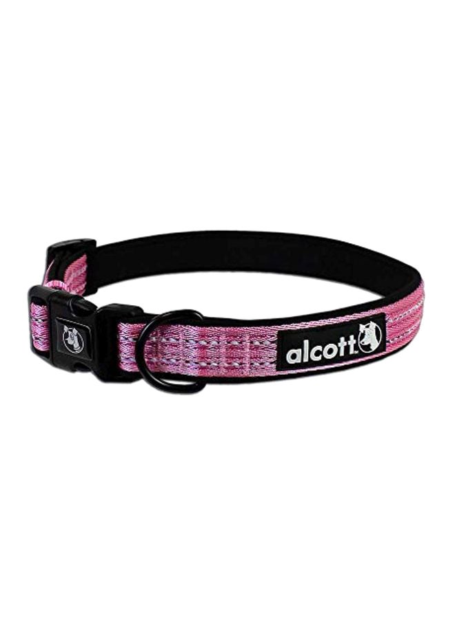 Adventure Dog Collar Pink/Black