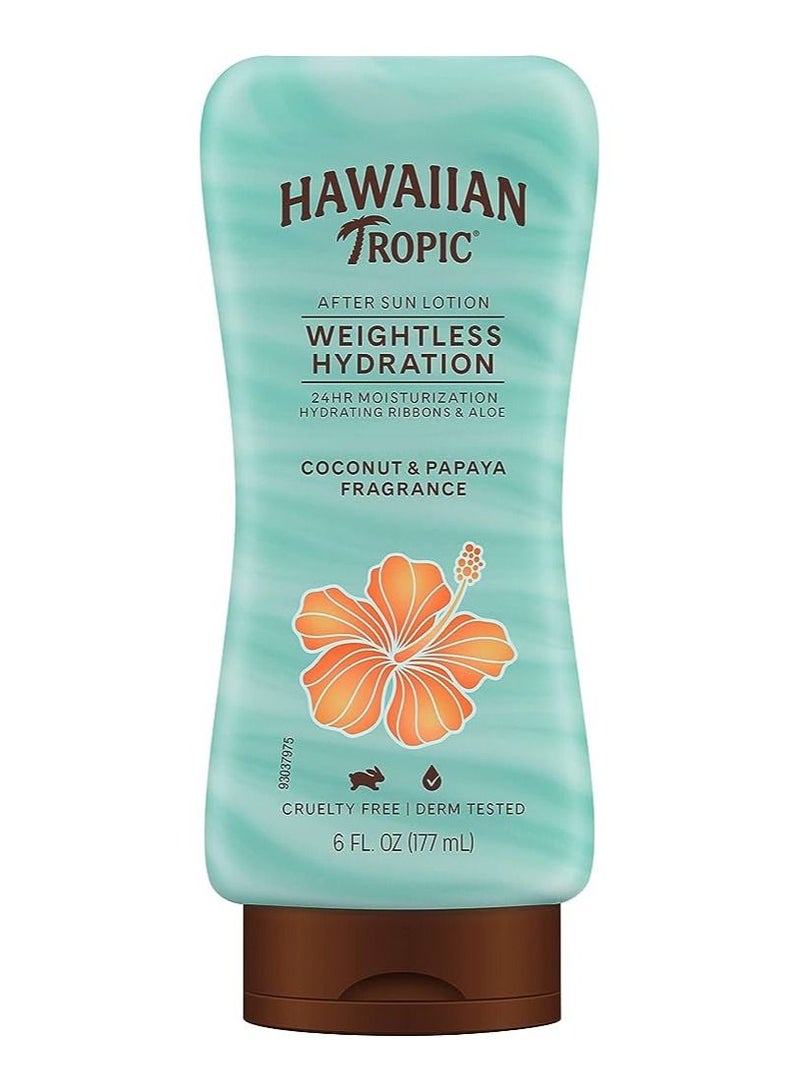 After Sun Lotion Weightless Hydration 24Hrs moisturizing with Coconut & Papaya Fragrance 177ml
