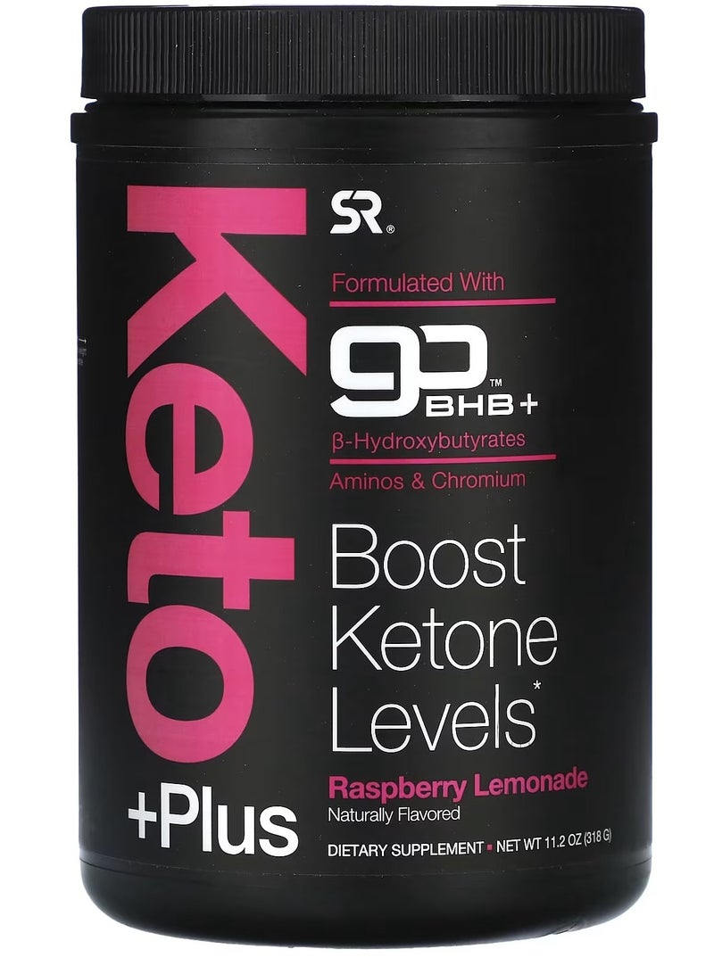 Keto Plus Boost Ketone Levels  Raspberry Lemonade 318g