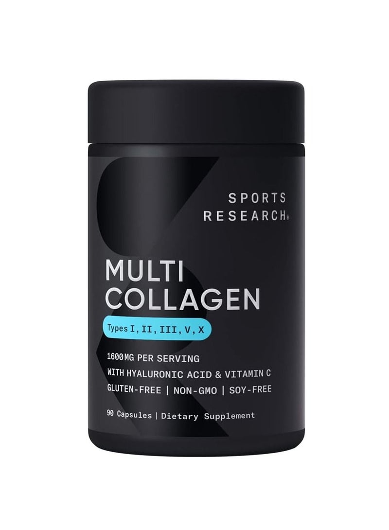Multi Collagen Complex 1600 mg Per Serving 90 Capsules