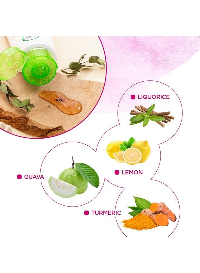 Blemish Free Face Wash With The Goodness Of Lemon Guava Turmeric Extract Provides Natural Nourishment Even Tone To Skin & Promotes Skin Glow (100Gm*2)