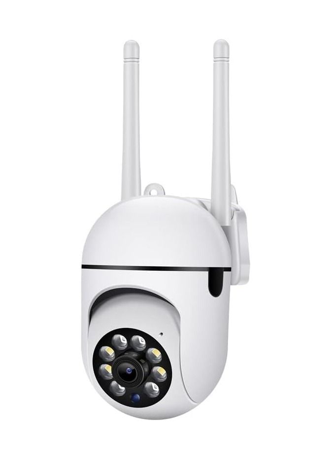 Security Cameras, Outdoor 2.4GHz & 5GHz WiFi Cameras for Home Security, 1080P Dome 360° View Surveillance Cameras, 2-Way Audio, Baby Monitor with Motion Detection