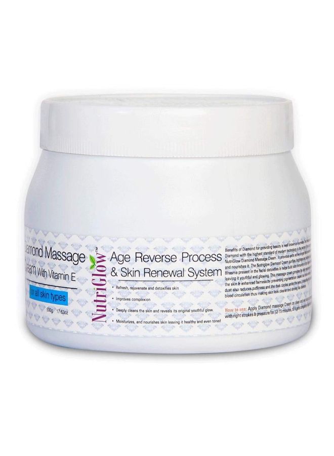 Diamond Massage Cream With Vitamin E 500grams