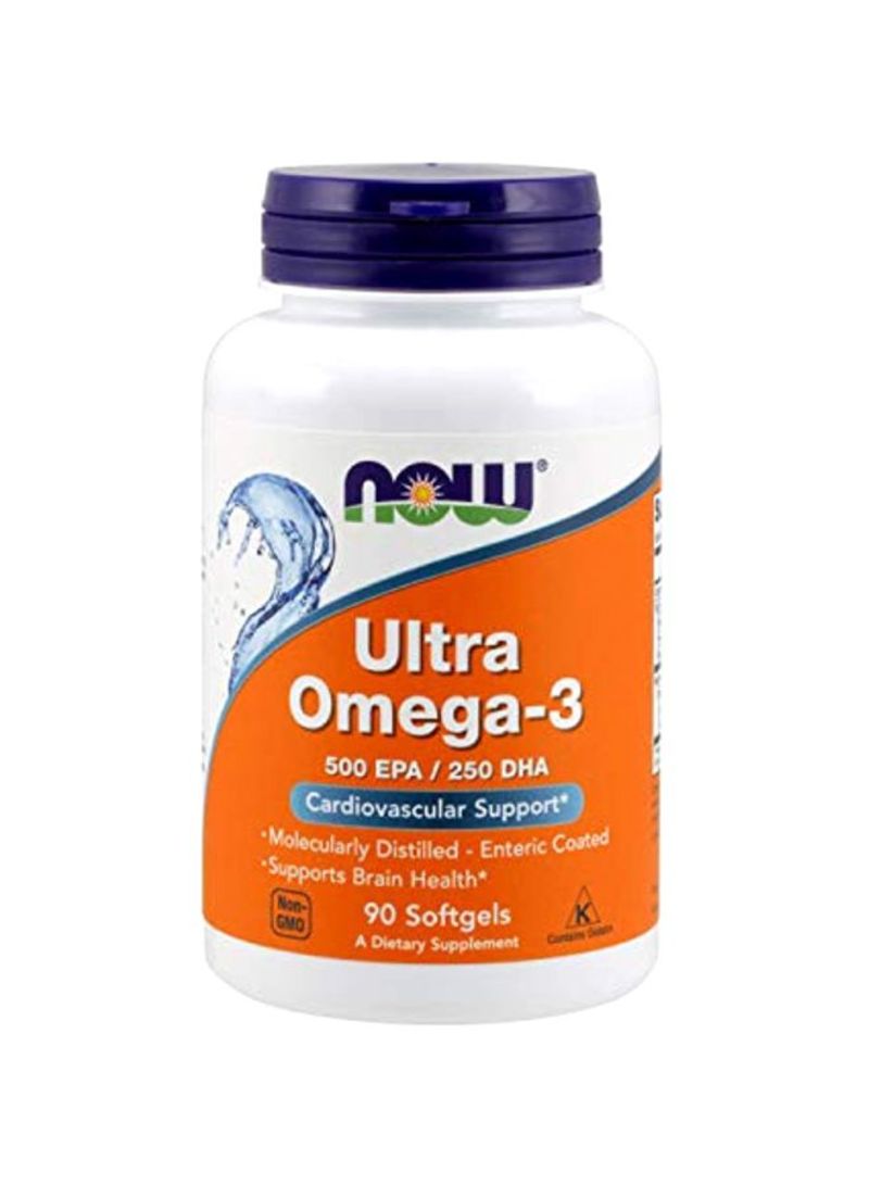 Ultra Omega-3 Dietary Supplement - 90 Softgels