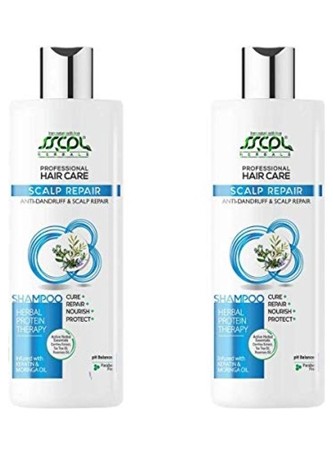 Pack Of 2 Scalp Repair Shampoo Clear 200ml