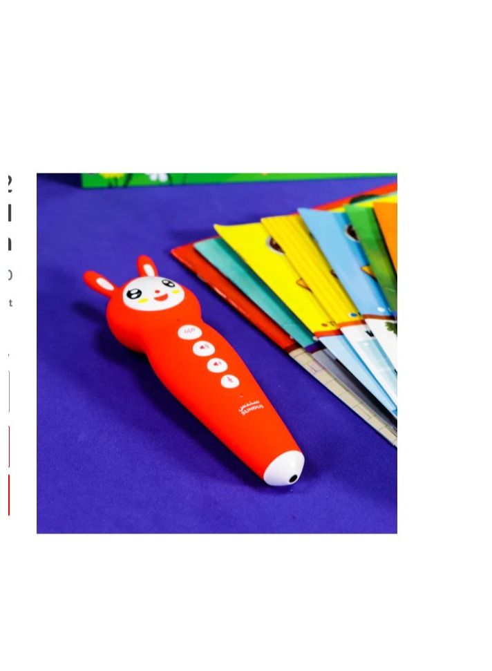 English speaking pen with 12 books to learn conversation and correct pronunciation