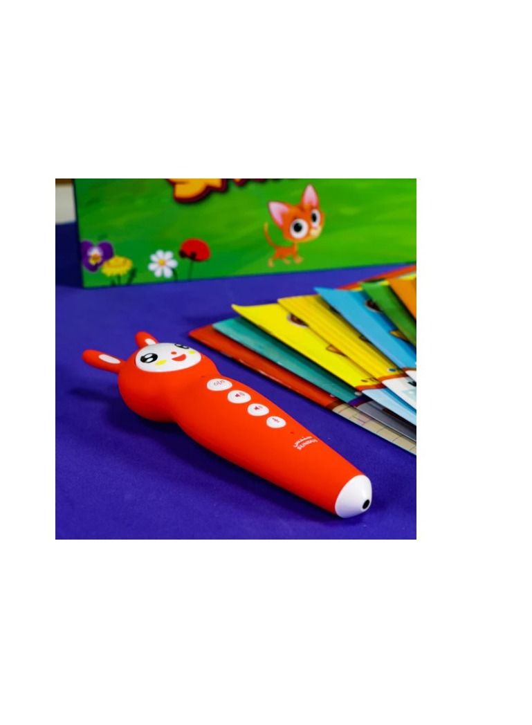 English speaking pen with 12 books to learn conversation and correct pronunciation