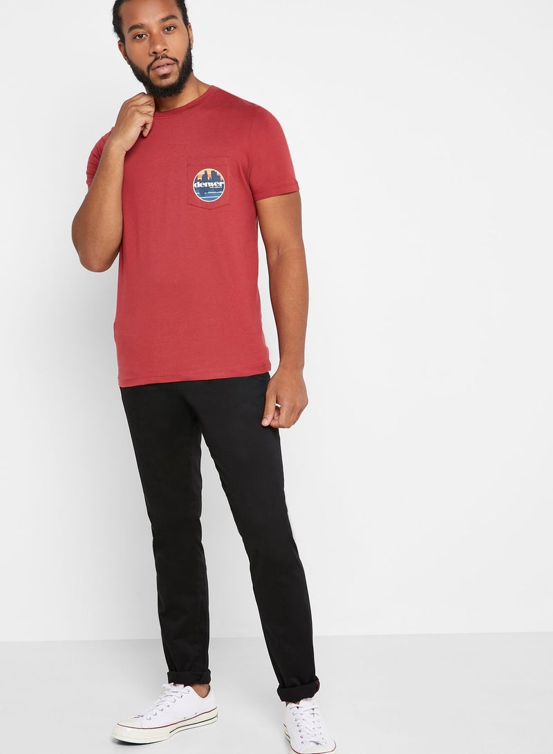 Casual Slim Fit Chinos