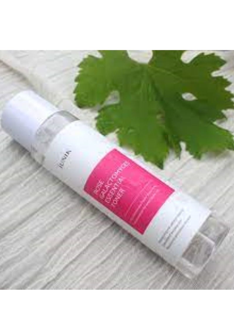 Rose Galactomyces Essential Alcohol-Free Vegan Face Toner 6.7 Fl Oz - Natural Rose Water 70% Hydrating Moisturizer with Organic Rosewater Moisturizing Pore Minimizing Deep Nourishing