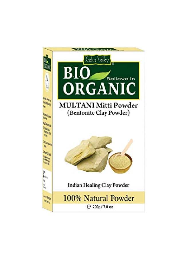 Bio Organic Multani Mitti Powder | Healing Clay | Bentonite Clay + Mulethi Powder | Yashimadhu | Liquorice | Glycyrrhiza Glabra (200G + 100G =300G)