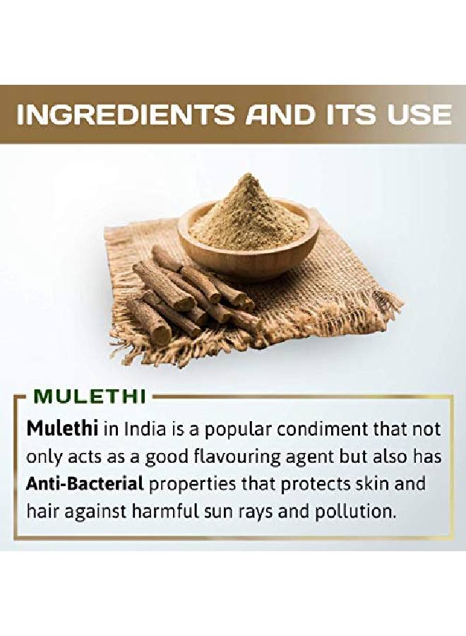 Bio Organic Multani Mitti Powder | Healing Clay | Bentonite Clay + Mulethi Powder | Yashimadhu | Liquorice | Glycyrrhiza Glabra (200G + 100G =300G)