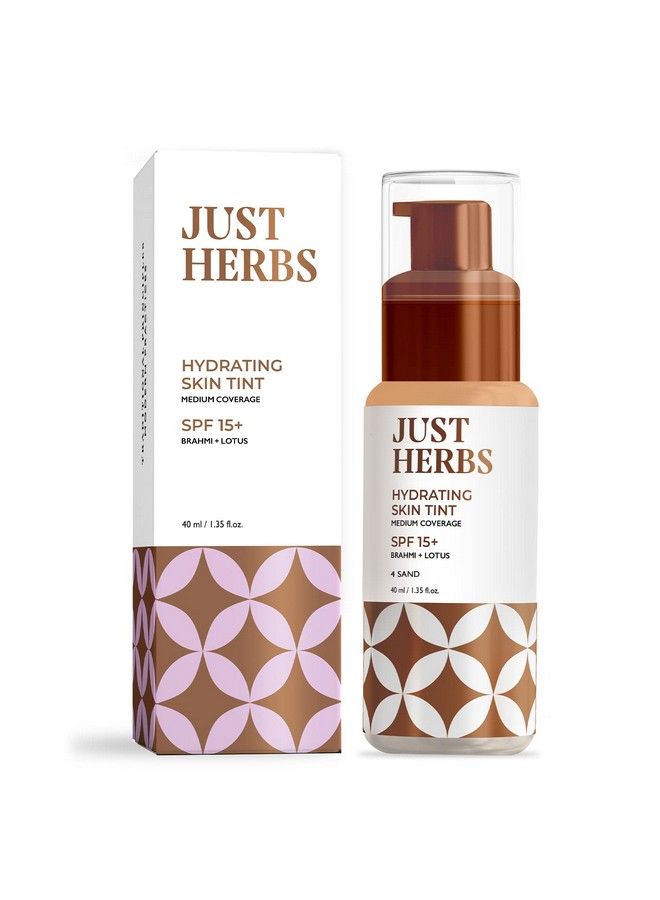 ;Herb Enriched Skin Tint Natural & Ayurvedic Bb Cream &Foundation With Sun Protection;40 Ml(Sand)