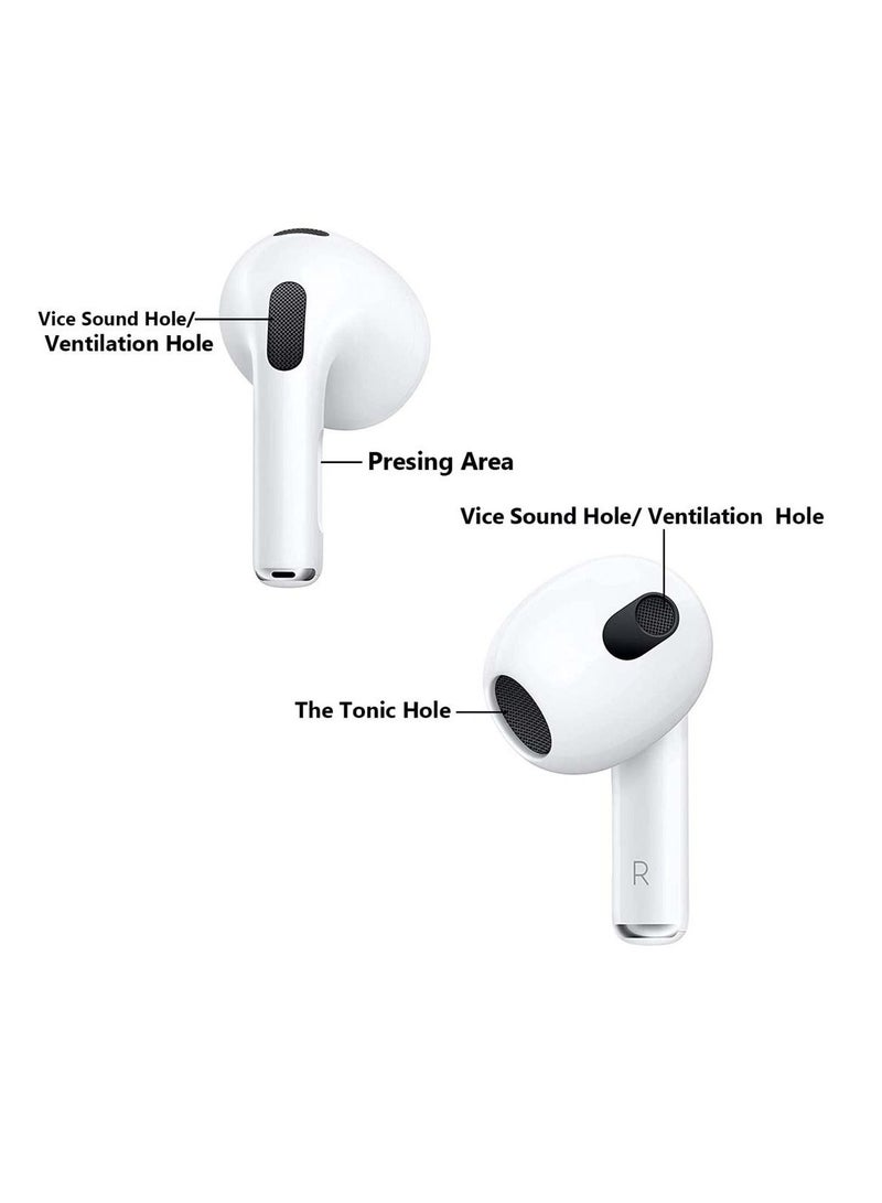 Modio Air-B4 Wireless Bluetooth Earbuds With High Definition Audio Quality and Multi Functional Touch Control Compatible With all Android Devices