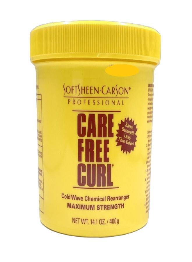 Care Free Curl Cold Wave Chemical Rearranger Maximum Strength 14.1 oz.