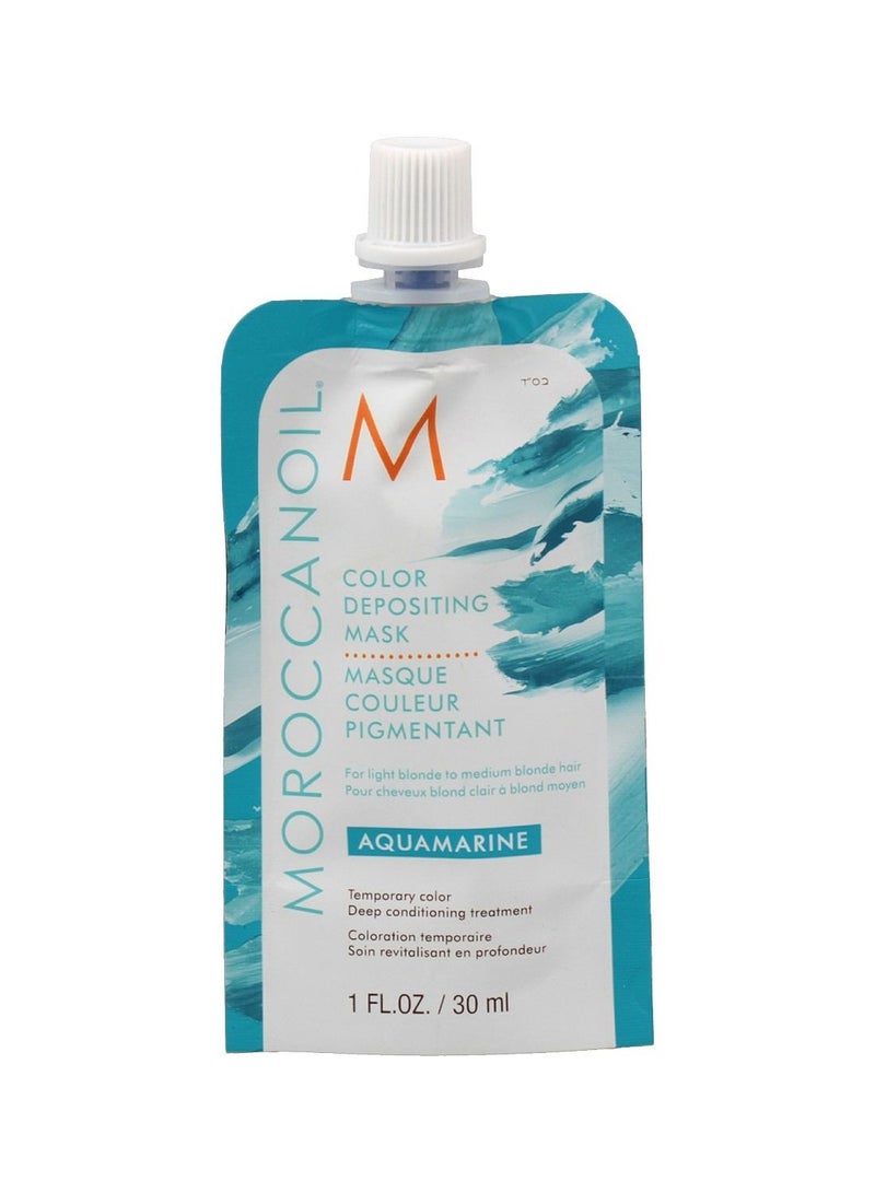 MOROCCANOIL Color Depositing Mask Mini- Aquamarine, 30ml