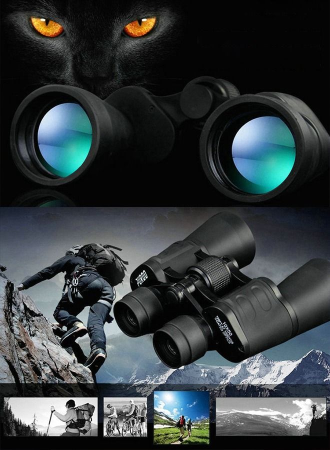 10X50 Binoculars Outdoor Sports   HD Sight Professional/Daily  for Adults Bird Watching Travel Hunting Football