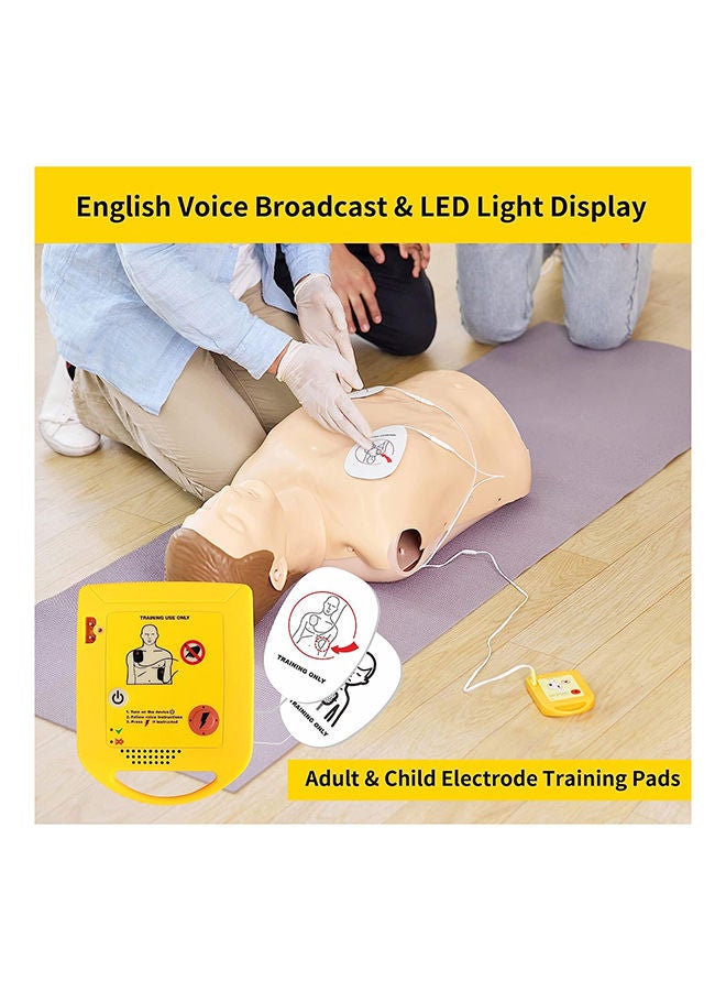 Mini AED Trainer, XFT Portable Essentials AED Training Device For Beginner - XFT-D0009