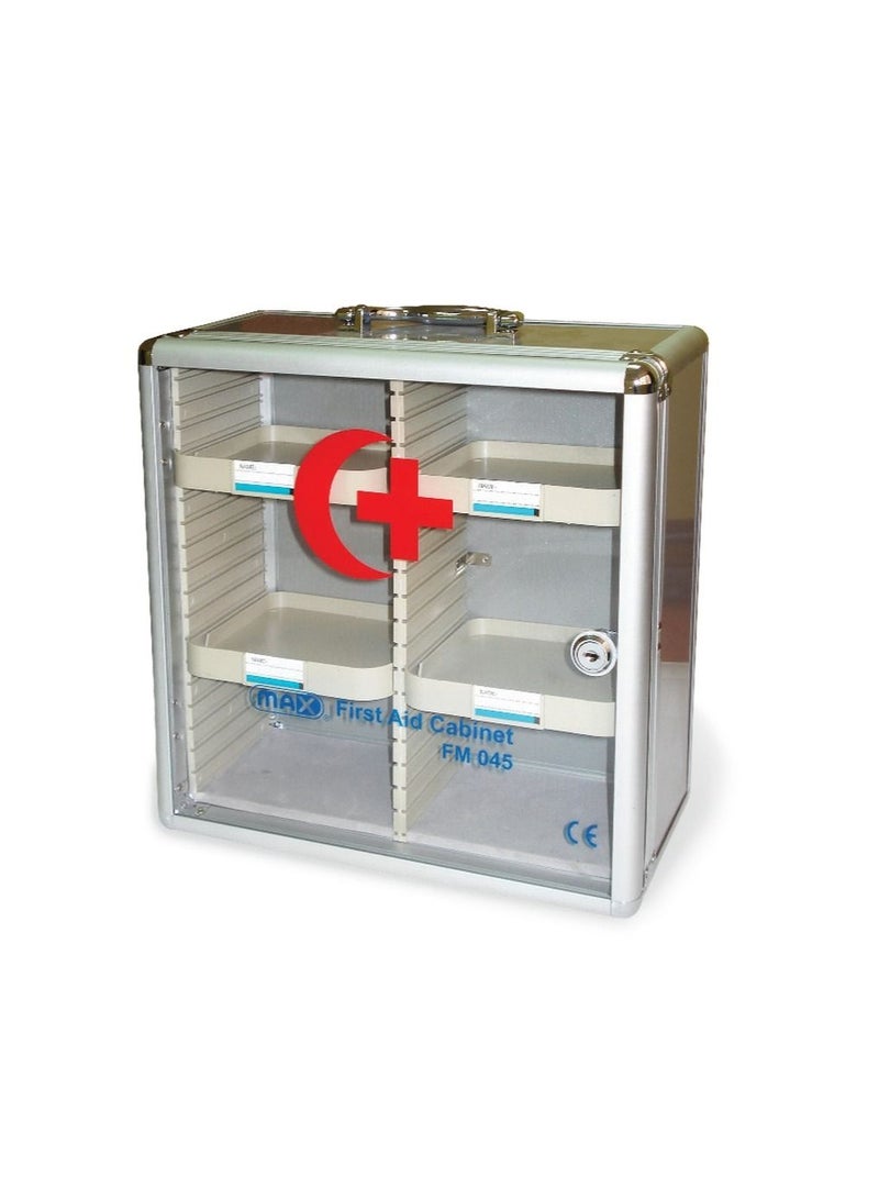 Max First Aid Cabinet FM045 With Contents