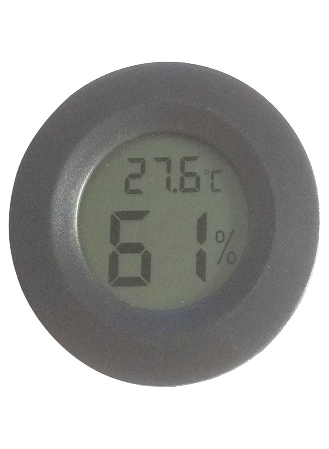Electronic Digital Thermometer Black 4.5 x 1.6cm