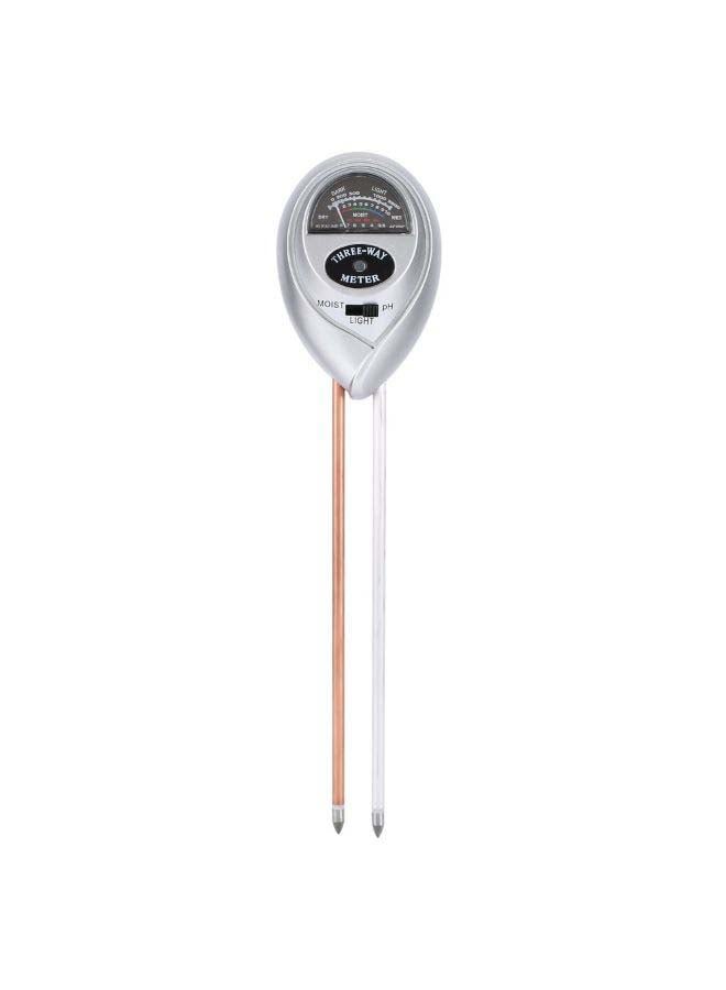 3-In-1 Soil Hygrometer Soil Thermometer Multicolour 33.2 x 4.5cm