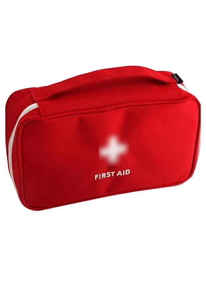 First Aid Empty Bag Red