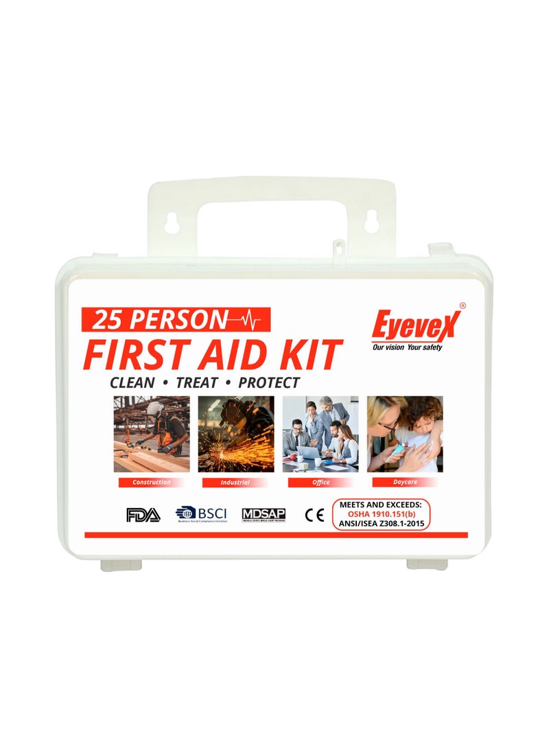 Eyevex First Aid Kit for 25 person