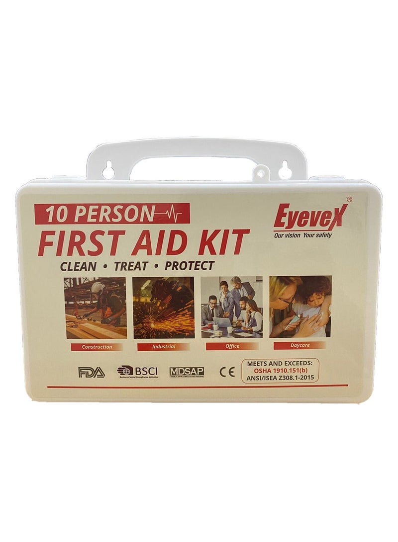 Eyevex First Aid Kit 10 Person