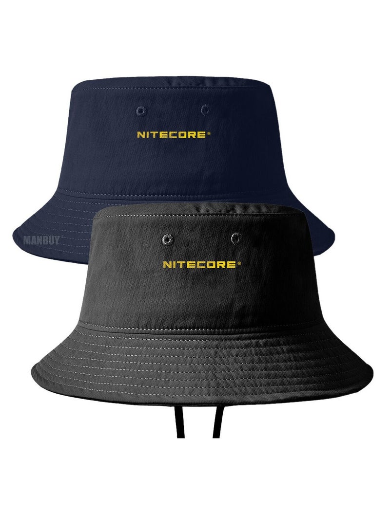 Netcore NDH20 Boonie Hat - Lightweight, Breathable, Nanofabric, One-Way Drying Technology, UV & Water Resistant, Hidden Pocket, Adjustable Chin Strap, Outdoor Tactical Hat for Camping, Hiking, Trekking & Adventure Sports - Durable & Comfortable Design for All-Day Wear