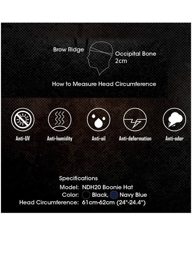 Netcore NDH20 Boonie Hat - Lightweight, Breathable, Nanofabric, One-Way Drying Technology, UV & Water Resistant, Hidden Pocket, Adjustable Chin Strap, Outdoor Tactical Hat for Camping, Hiking, Trekking & Adventure Sports - Durable & Comfortable Design for All-Day Wear