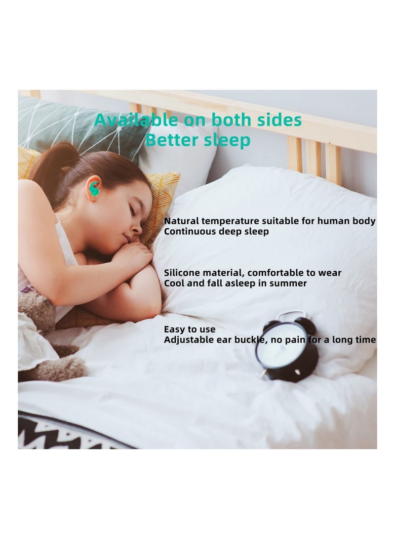 Ear Plugs for Sleeping Noise Cancelling, 3 Pairs of 41dB NRR Earplugs, Anti-Shedding Design, Sleep, Sensitivity, and Flight