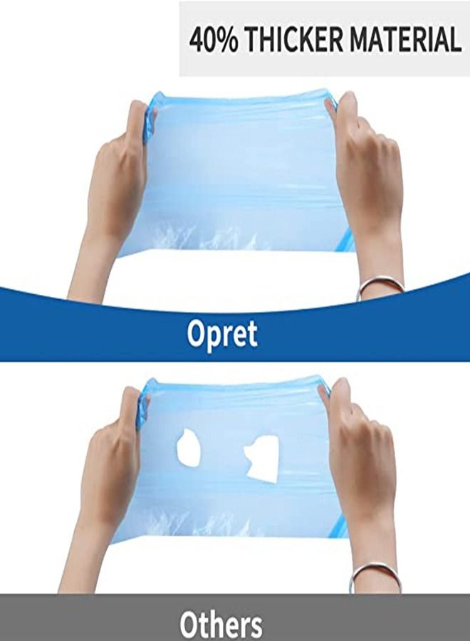 Disposable Rain Ponchos for Adult, 5Pcs Clear Coat Jacket with Drawstring Hood and Elastic Sleeve Women Men, Travel Outdoor Amusement Park Hiking Emergency Poncho (Blue)