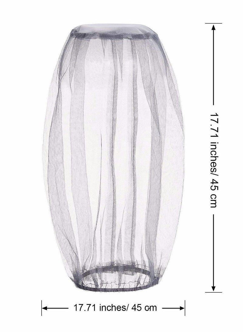 Head Net Face Netting Neck Cover Mesh for Outdoor Activity 4 Pack