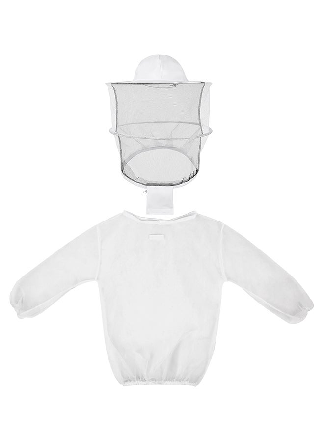 Breathable Detachable Pullover Bee Keeping Veil Suit