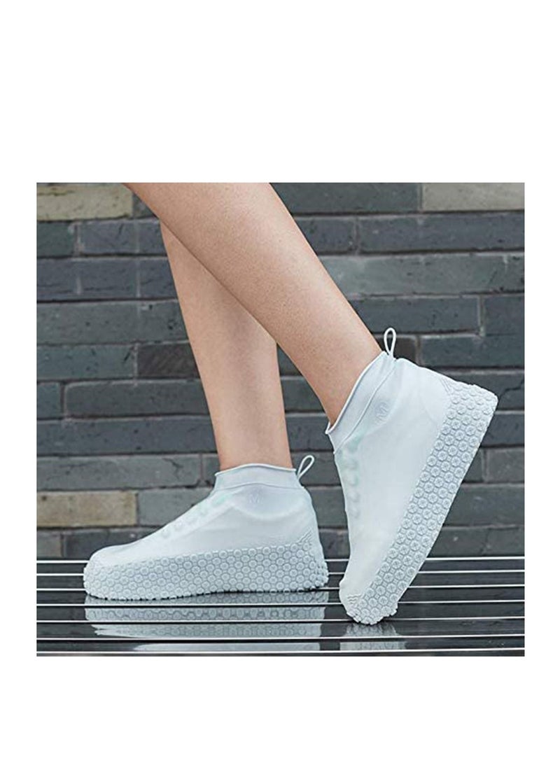 Shoe Protector Rainproof Cover, Reusable Silicone Waterproof Non-Slip, Easy to Wear, Men and Women Cover