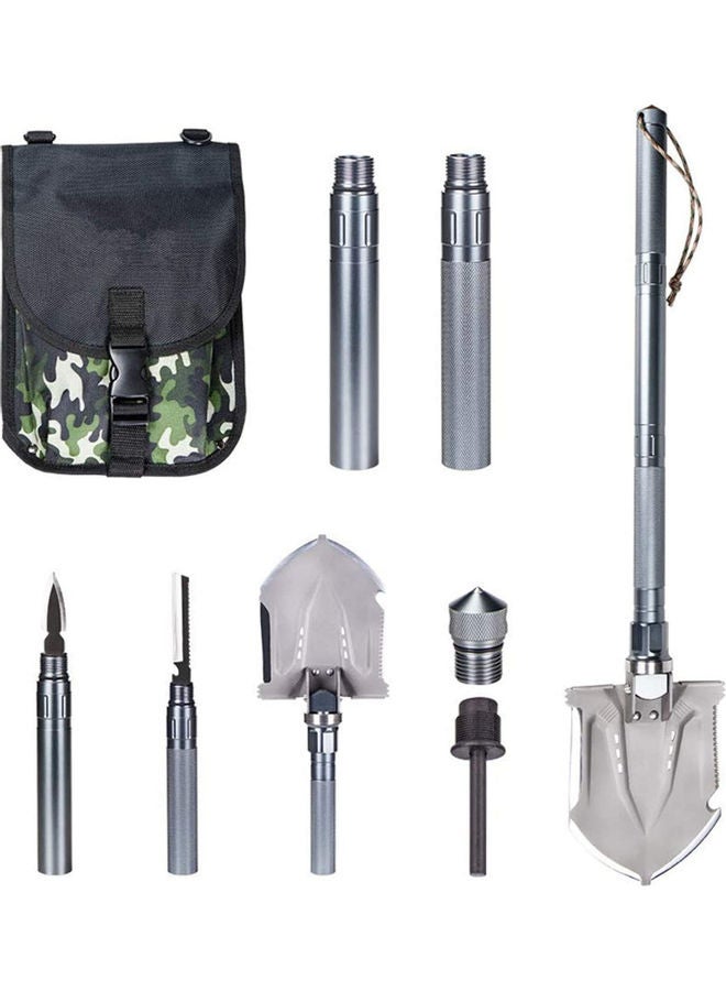 8-Piece Shovel Tactical Tool Set For Camping