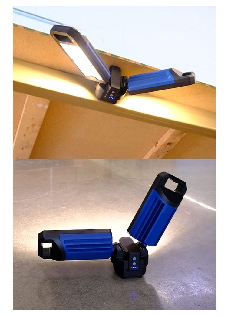 VIP-11 Outdoor multi-function lamp 5000 Lumen Rechargeable Cordless Collapsible AC/DC Portable LED Work Light with Telescoping Tripod Stand