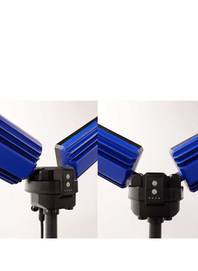 VIP-11 Outdoor multi-function lamp 5000 Lumen Rechargeable Cordless Collapsible AC/DC Portable LED Work Light with Telescoping Tripod Stand