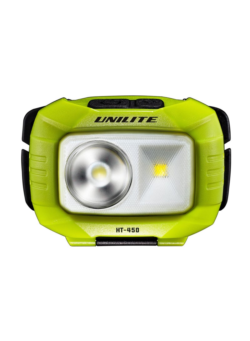 Unilite HT 450 Lumen 3xAAA Battery Head Torch