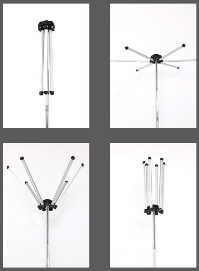 VIP-08 120W Outdoor Multi-Fuction Camping Picnic barbecue Six side Lamp full set light