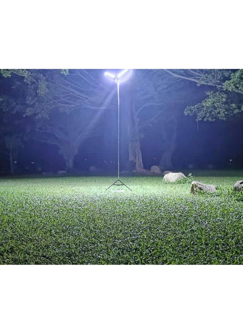 VIP-08 120W Outdoor Multi-Fuction Camping Picnic barbecue Six side Lamp full set light