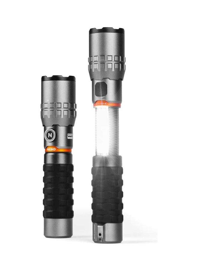 Slyde King 2K - 2,000 Lumen Rechargeable Flashlight And 500 Lumen Work Light