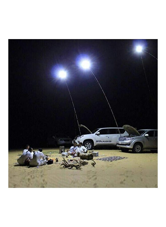 320W Outdoor Multifunction LED Light Fishing Rod Camping Lamp 4M With remote