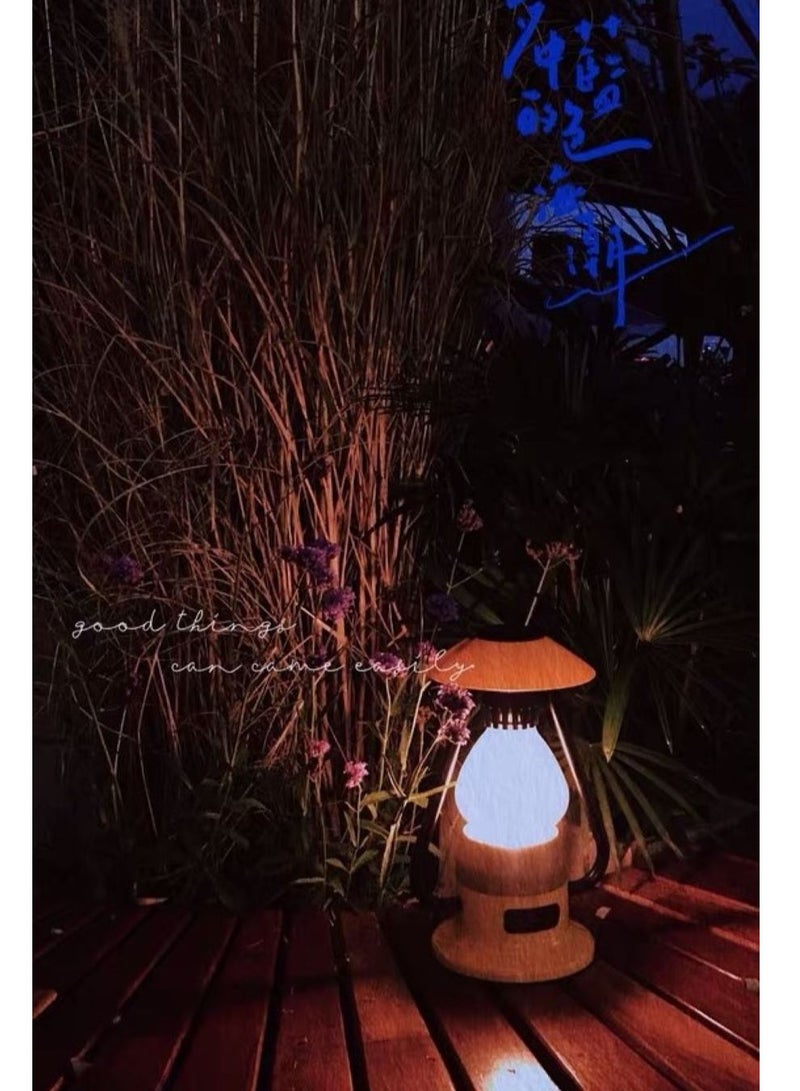 Portable Camping Light  With Bluetooth Play Music Lamp Rechargeable USB Table Lantern