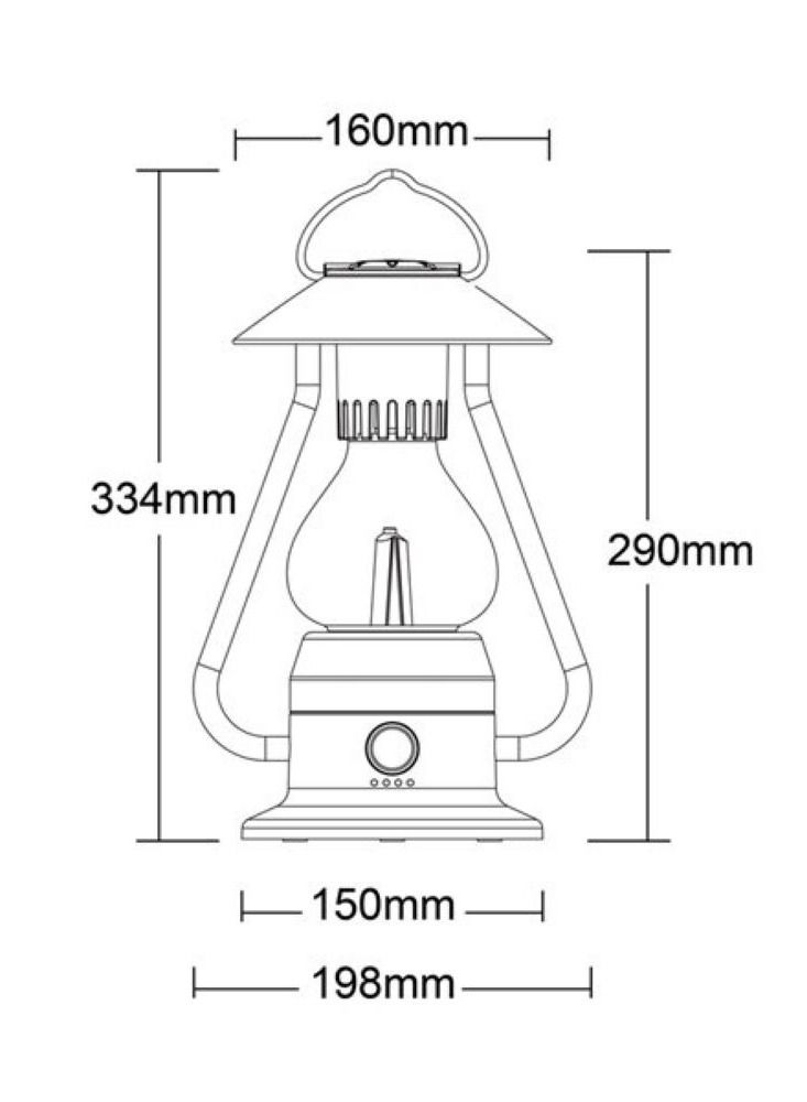 Portable Camping Light  With Bluetooth Play Music Lamp Rechargeable USB Table Lantern