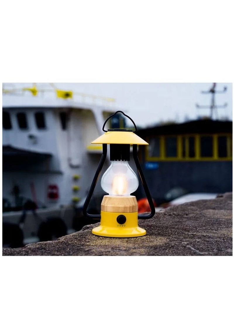 Portable Camping Light  With Bluetooth Play Music Lamp Rechargeable USB Table Lantern
