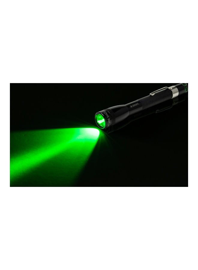 Spectrum Series Mini LED 2-Cell AA Green Flashlight