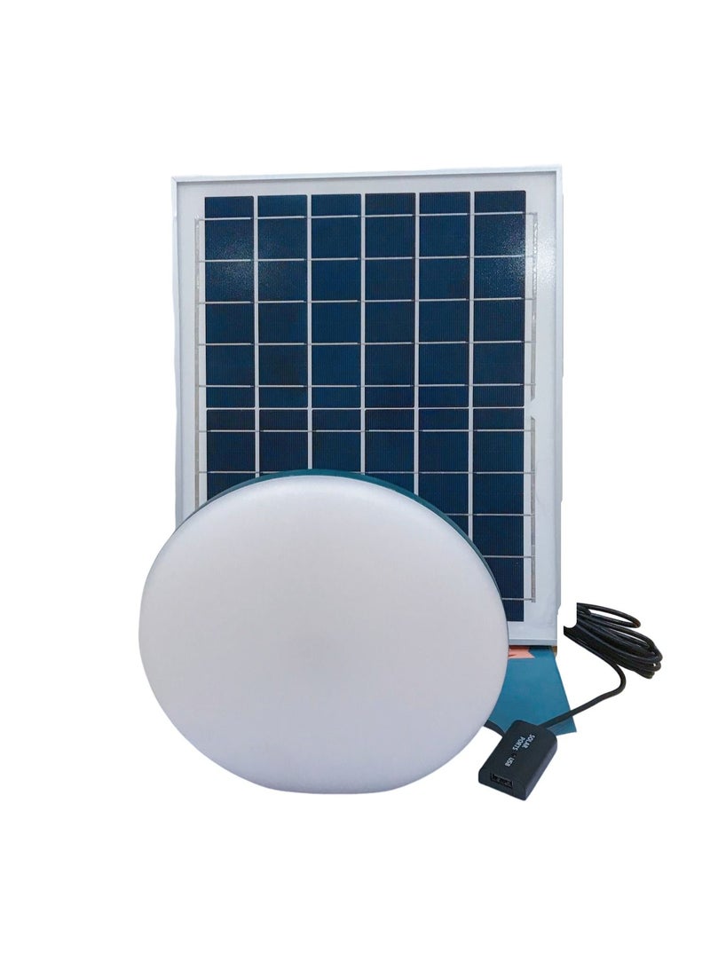 Portable Camping Solar Light Outdoor Lantern Rechargeable Moon Light Design